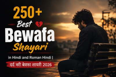 250+ Best Bewafa Shayari in Hindi and Roman Hindi | दर्द भरी बेवफा शायरी 2026
