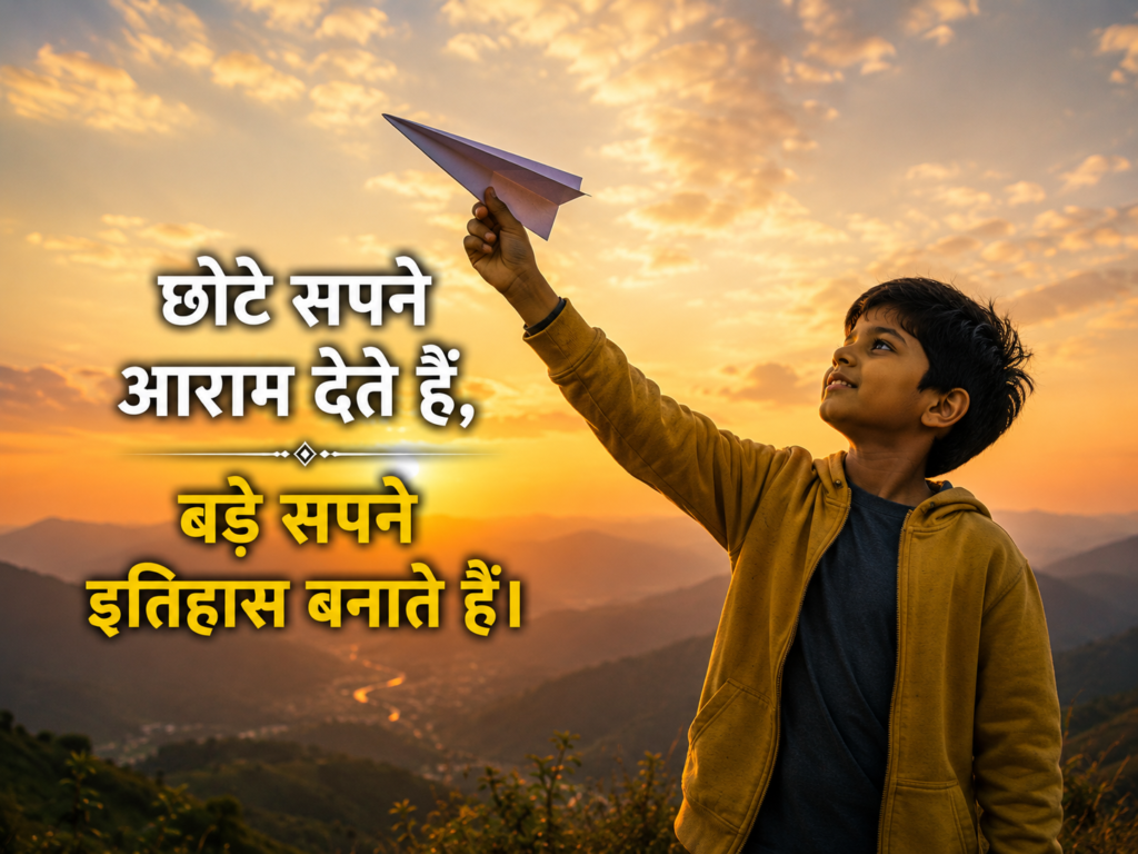 Dream Big Quotes in Hindi