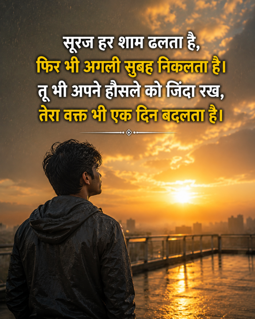 Inspirational Shayari in Hindi