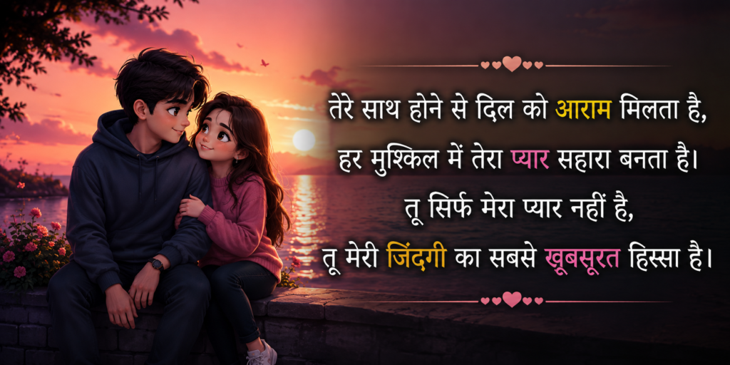 Love Shayari For Boyfriend In Hindi