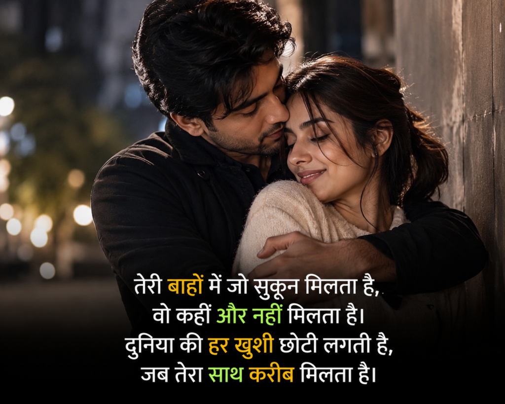 Romantic Love Shayari In Hindi