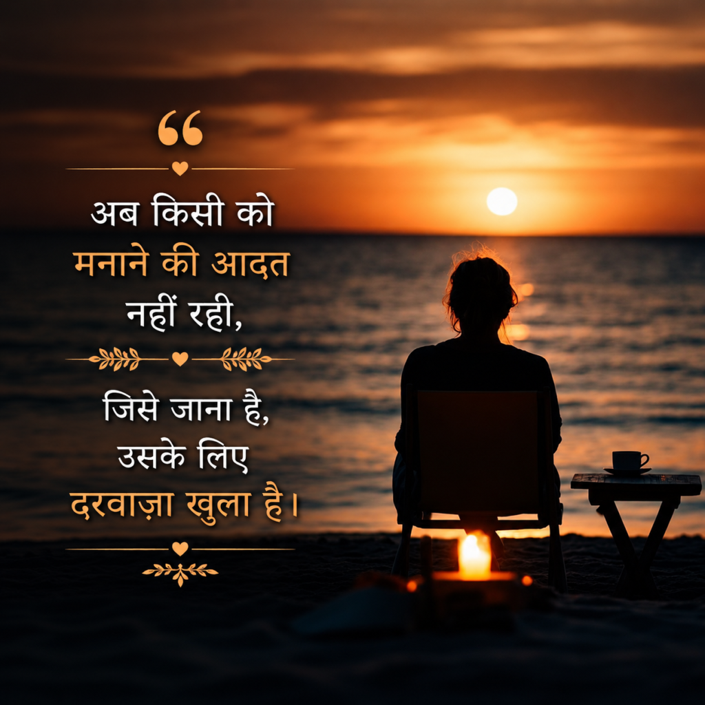 Sad Shayari In Hindi Attitude