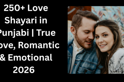 250+ Love Shayari in Punjabi | True Love, Romantic & Emotional 2026  